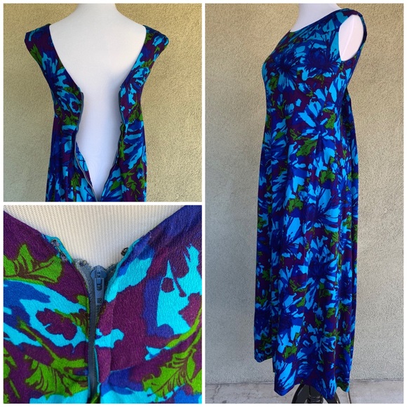 🌺”Hale Muu” Vintage Hawaiian Dress MuuMuu XS - Picture 4 of 8